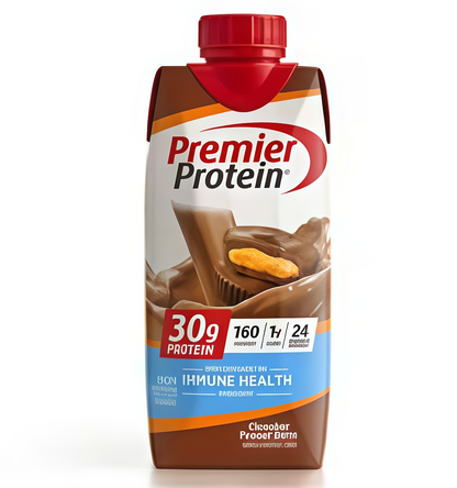 Premier Protein Protein Shake, Chocolate Peanut Butter, 30g Protein, 1g Sugar, 11 fl oz Pack of 12(Flavor order notes)